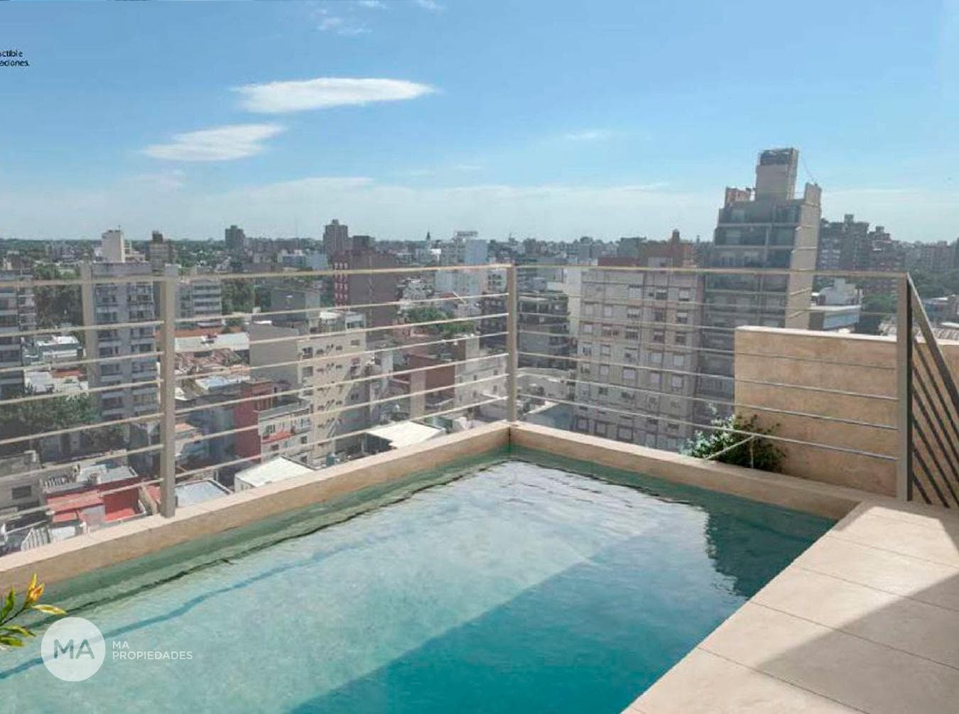 Depto 2 dormitorios, amenities - Av. Pellegrini 400 - Martin Rosario | Venta