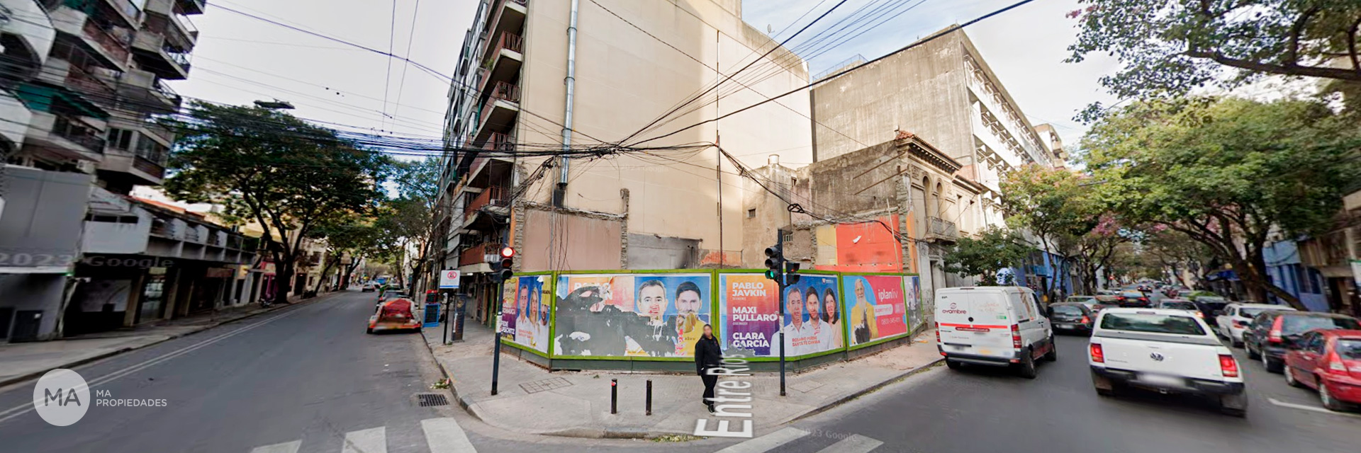 Terreno para edificio - Entre Ríos y Zeballos - Centro Rosario