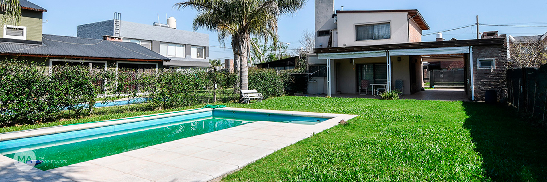 Casa de 3 dormitorios con jardín y pileta - Tierra de Sueños 2 - Roldan | Venta