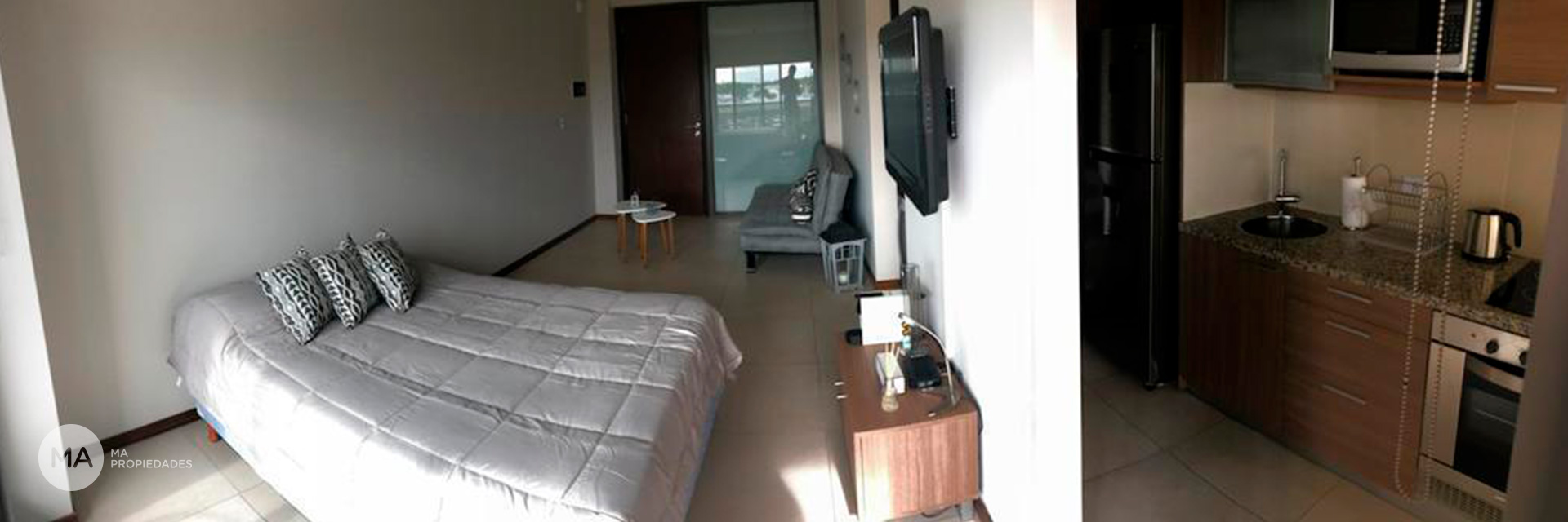 Monoambiente con amenities y cochera - Condominios del Alto 3 - Rosario | Alquiler