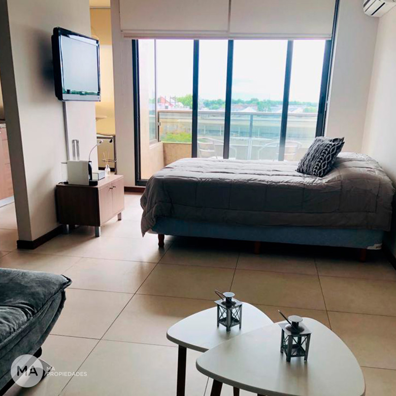 Monoambiente con amenities y cochera - Condominios del Alto 3 - Rosario | Alquiler