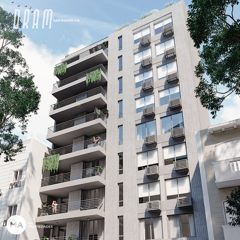 Dram- San Martin 400 - Departamentos dos y 3 dormitorios - Centro Rosario | Venta