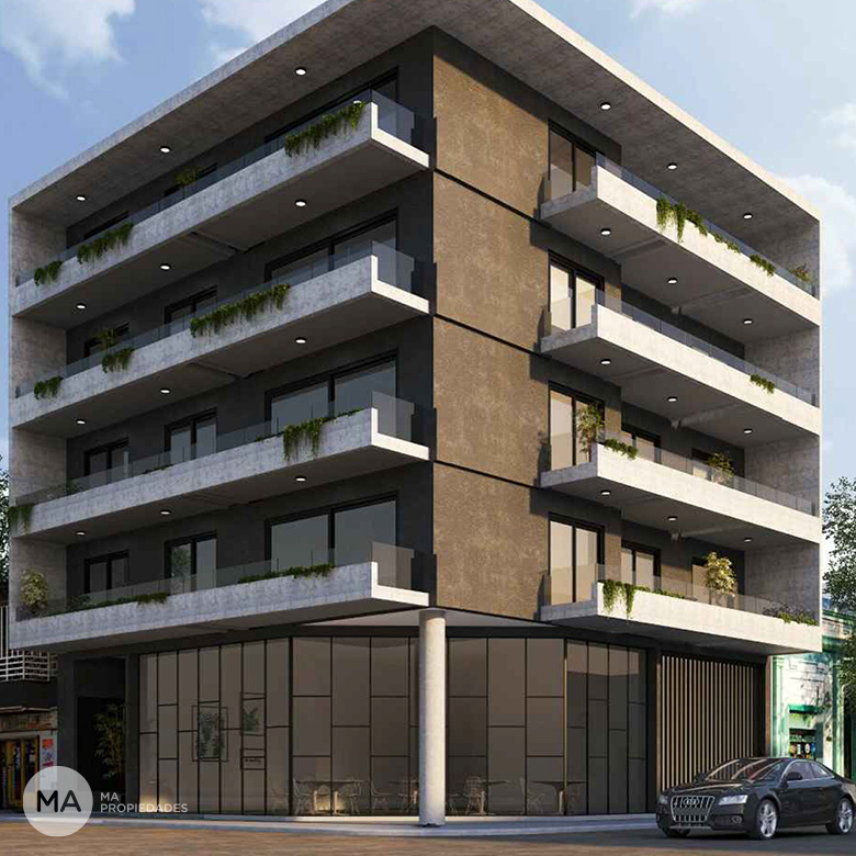 Urquiza y Constitución - Edificio en construcción en venta