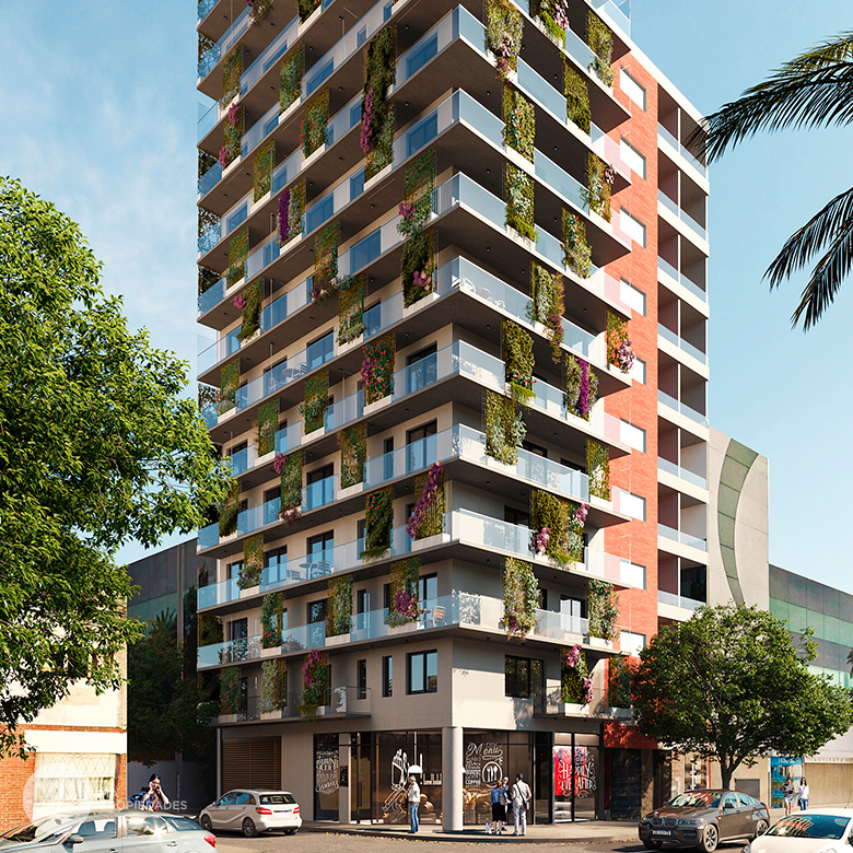 Edificio Noruega - Av. Francia 1500 - Departamentos monoambiente, 1 y 2 dormitorios - Echesortu  Rosario | Venta