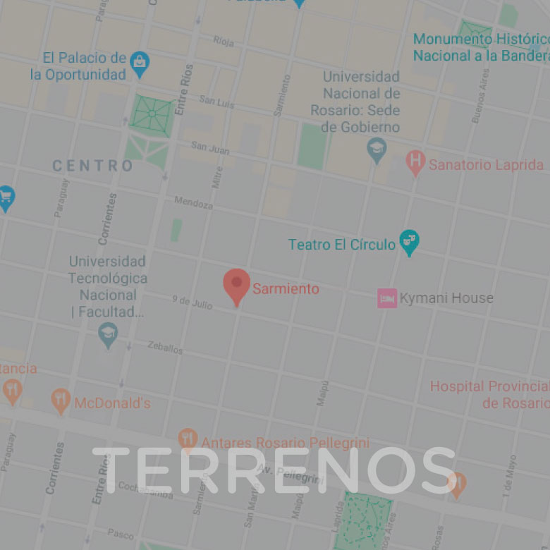 Terreno - Sarmiento 1300 - Centro Rosario